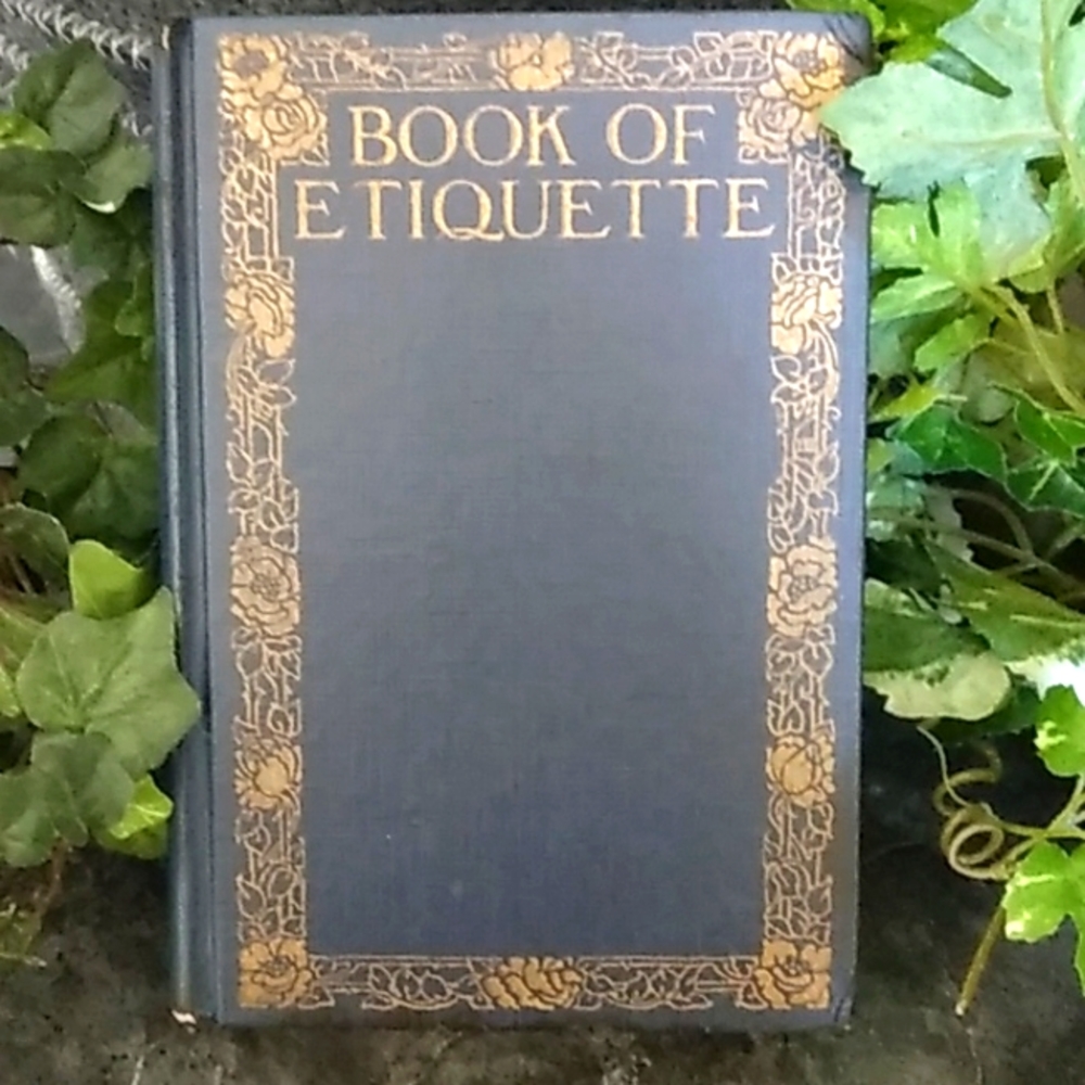 1923 BOOK OF ETIQUETTE VOL II